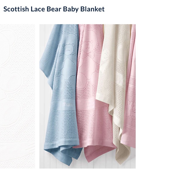 lands end baby blanket